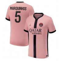 Echipament fotbal Paris Saint-Germain Marquinhos #5 Tricou Treilea 2024-25 maneca scurta